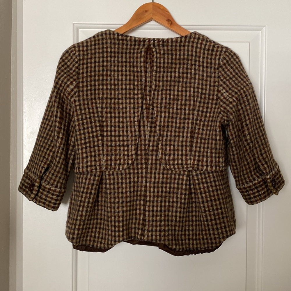 Buttoned Wool Coat - Picture 2 of 3